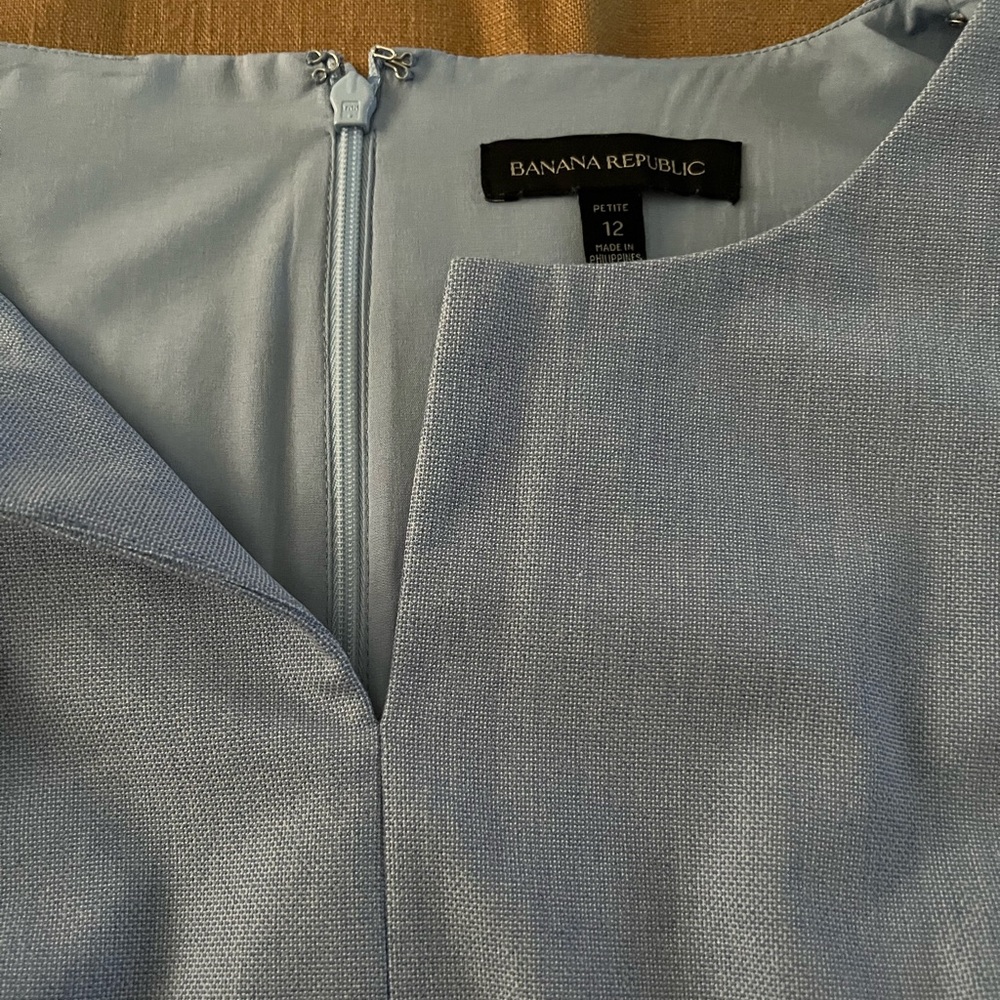 Light blue banana republic dress